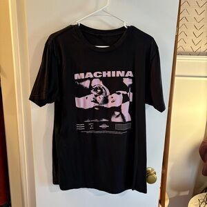 Machina Black Tee Shirt